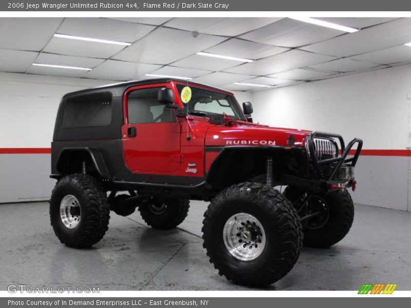 Flame Red / Dark Slate Gray 2006 Jeep Wrangler Unlimited Rubicon 4x4