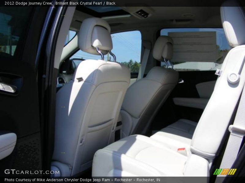 Brilliant Black Crystal Pearl / Black 2012 Dodge Journey Crew