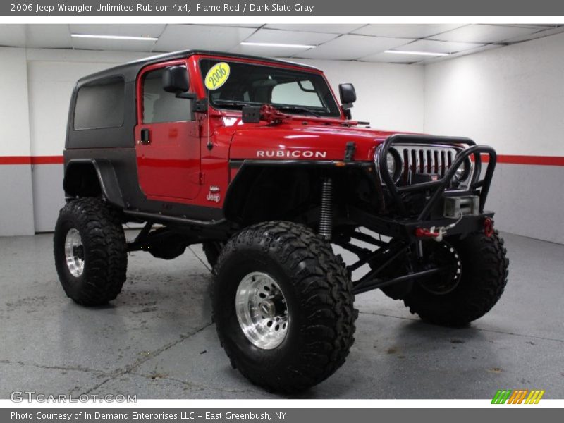 Flame Red / Dark Slate Gray 2006 Jeep Wrangler Unlimited Rubicon 4x4