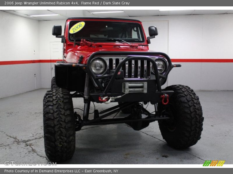 Flame Red / Dark Slate Gray 2006 Jeep Wrangler Unlimited Rubicon 4x4