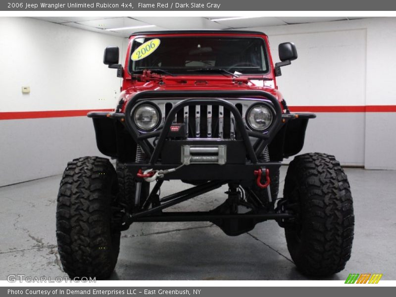 Flame Red / Dark Slate Gray 2006 Jeep Wrangler Unlimited Rubicon 4x4