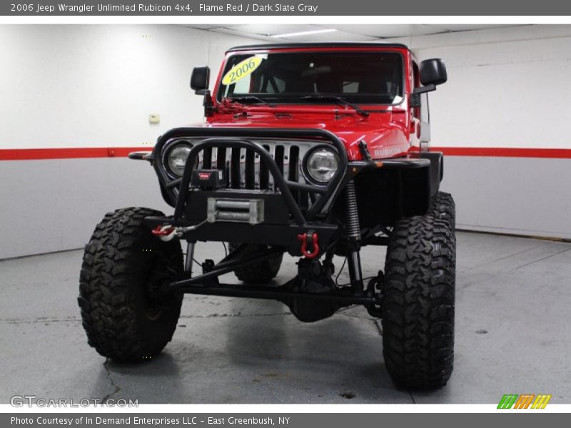 Flame Red / Dark Slate Gray 2006 Jeep Wrangler Unlimited Rubicon 4x4