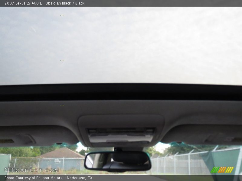 Obsidian Black / Black 2007 Lexus LS 460 L