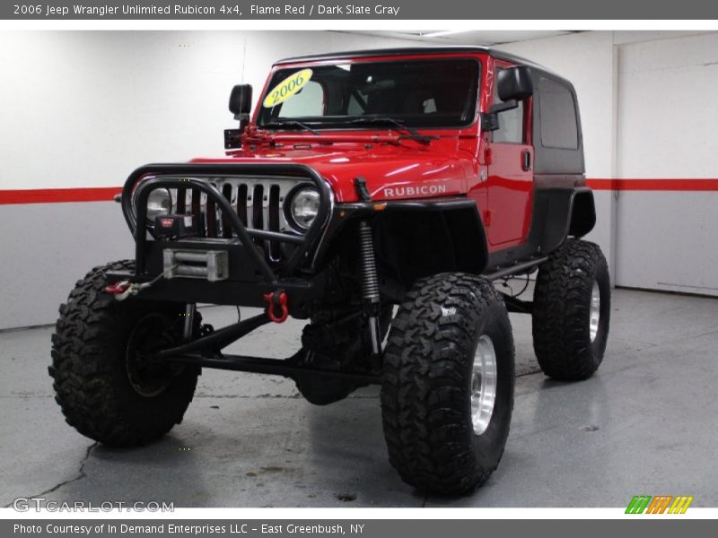 Flame Red / Dark Slate Gray 2006 Jeep Wrangler Unlimited Rubicon 4x4