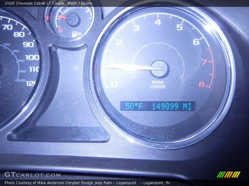 Black / Ebony 2006 Chevrolet Cobalt LT Coupe