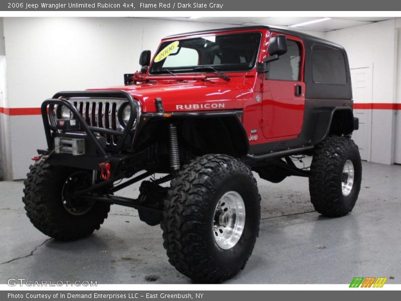 Flame Red / Dark Slate Gray 2006 Jeep Wrangler Unlimited Rubicon 4x4