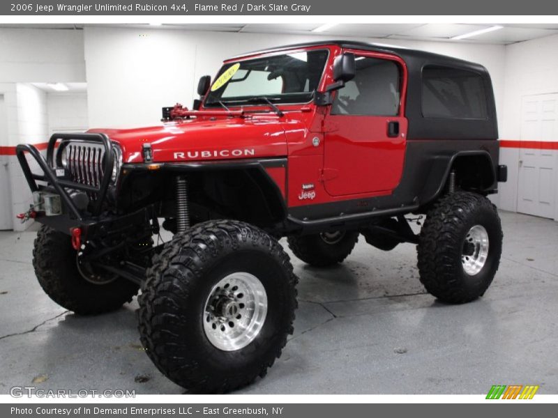 Flame Red / Dark Slate Gray 2006 Jeep Wrangler Unlimited Rubicon 4x4