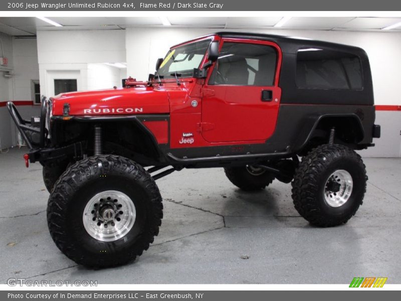 Flame Red / Dark Slate Gray 2006 Jeep Wrangler Unlimited Rubicon 4x4
