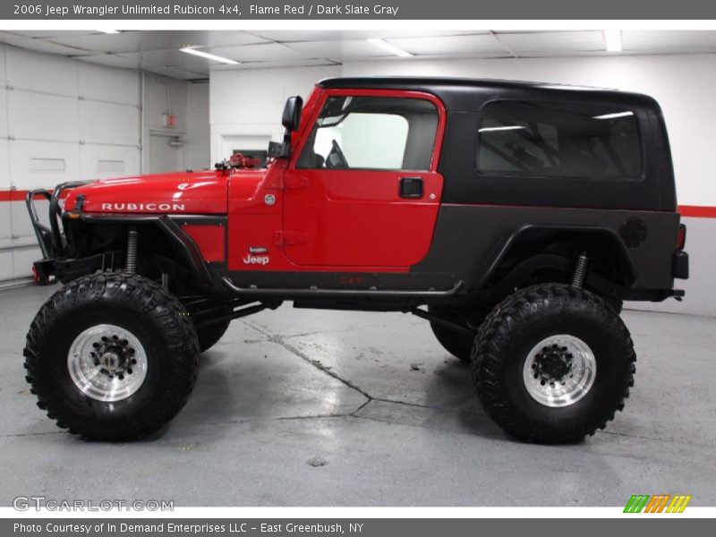 Flame Red / Dark Slate Gray 2006 Jeep Wrangler Unlimited Rubicon 4x4