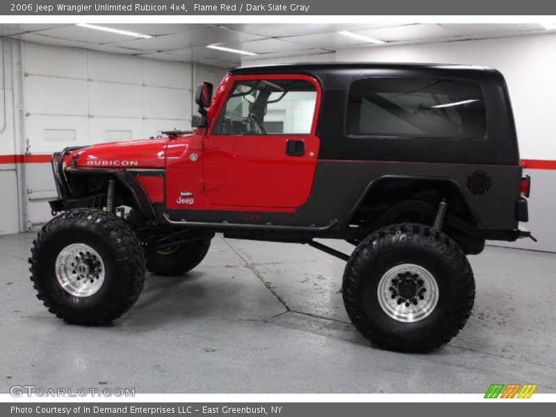 Flame Red / Dark Slate Gray 2006 Jeep Wrangler Unlimited Rubicon 4x4