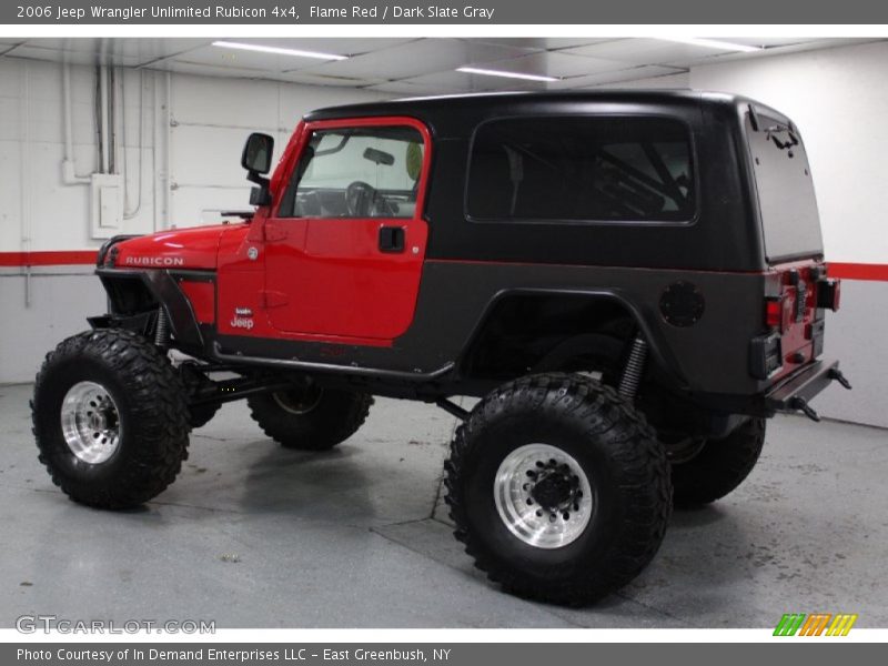 Flame Red / Dark Slate Gray 2006 Jeep Wrangler Unlimited Rubicon 4x4