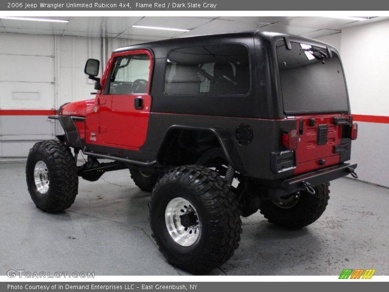 Flame Red / Dark Slate Gray 2006 Jeep Wrangler Unlimited Rubicon 4x4