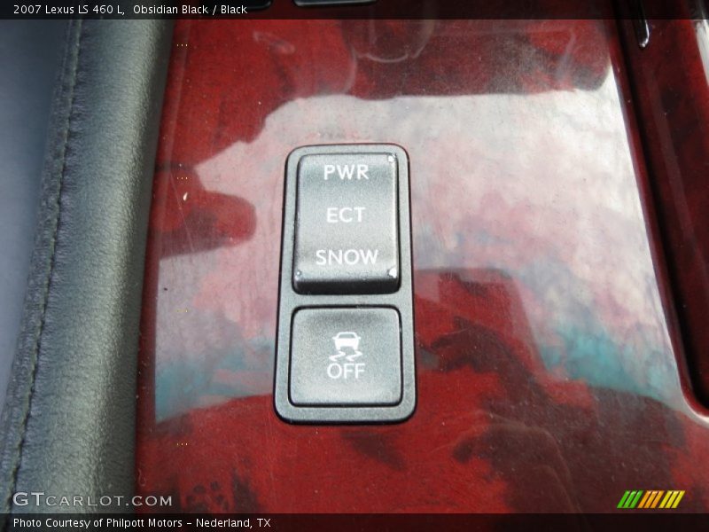 Obsidian Black / Black 2007 Lexus LS 460 L