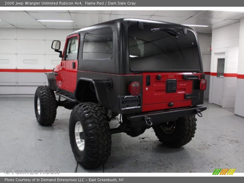 Flame Red / Dark Slate Gray 2006 Jeep Wrangler Unlimited Rubicon 4x4