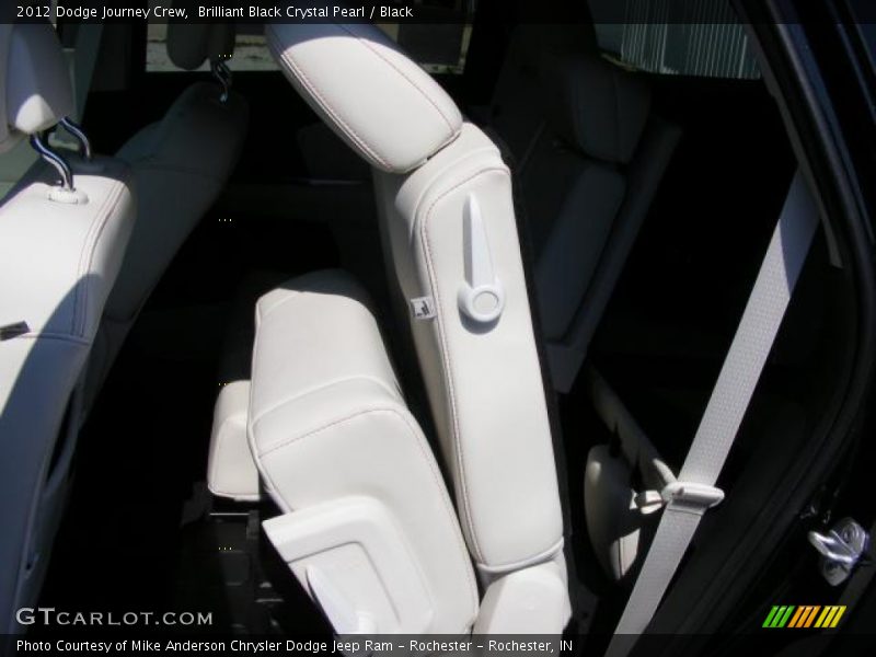 Brilliant Black Crystal Pearl / Black 2012 Dodge Journey Crew
