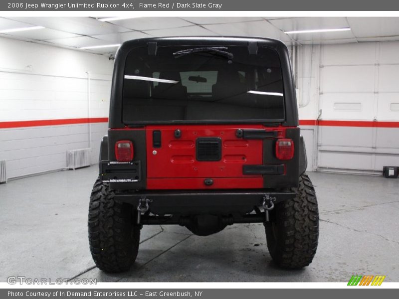 Flame Red / Dark Slate Gray 2006 Jeep Wrangler Unlimited Rubicon 4x4
