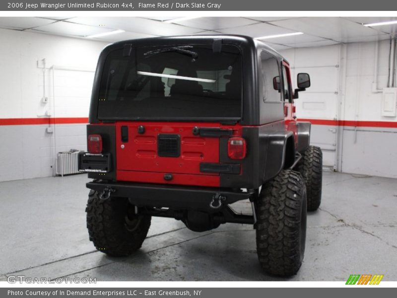 Flame Red / Dark Slate Gray 2006 Jeep Wrangler Unlimited Rubicon 4x4