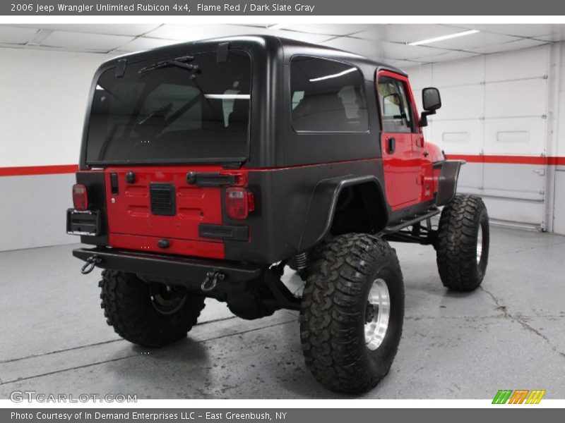 Flame Red / Dark Slate Gray 2006 Jeep Wrangler Unlimited Rubicon 4x4