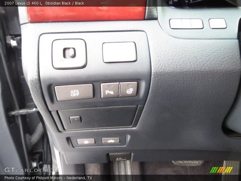 Obsidian Black / Black 2007 Lexus LS 460 L