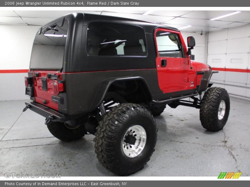 Flame Red / Dark Slate Gray 2006 Jeep Wrangler Unlimited Rubicon 4x4