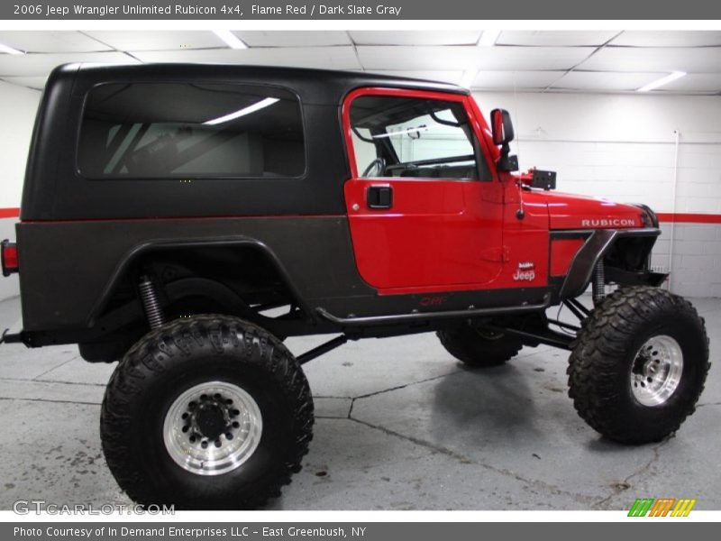 Flame Red / Dark Slate Gray 2006 Jeep Wrangler Unlimited Rubicon 4x4