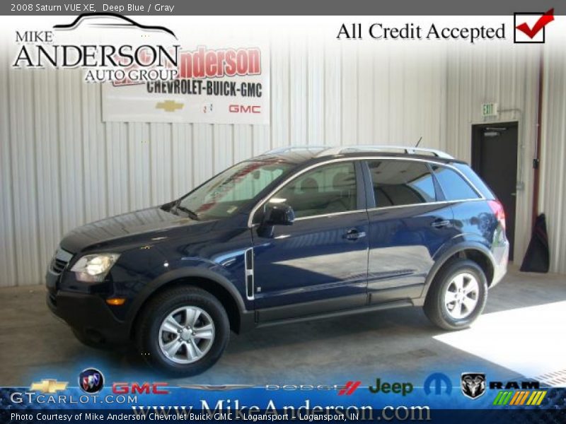 Deep Blue / Gray 2008 Saturn VUE XE
