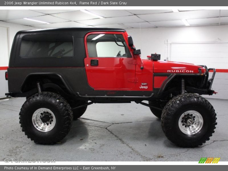 Flame Red / Dark Slate Gray 2006 Jeep Wrangler Unlimited Rubicon 4x4