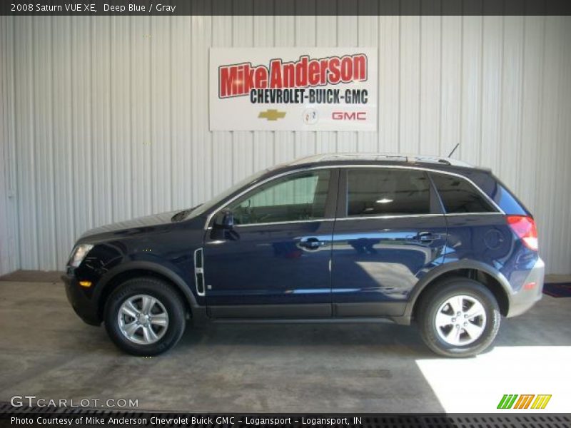 Deep Blue / Gray 2008 Saturn VUE XE