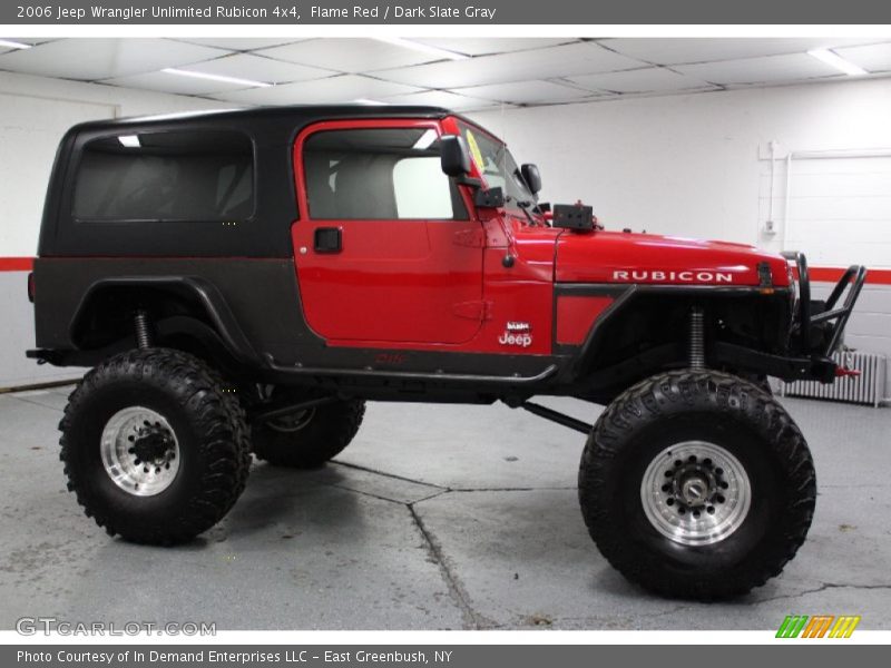 Flame Red / Dark Slate Gray 2006 Jeep Wrangler Unlimited Rubicon 4x4