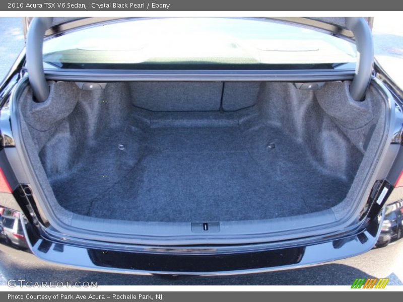 Crystal Black Pearl / Ebony 2010 Acura TSX V6 Sedan