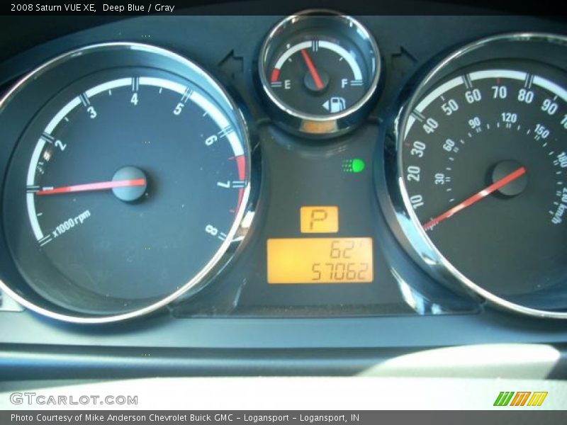 Deep Blue / Gray 2008 Saturn VUE XE