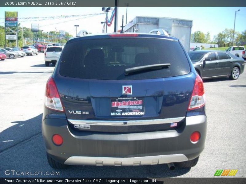 Deep Blue / Gray 2008 Saturn VUE XE