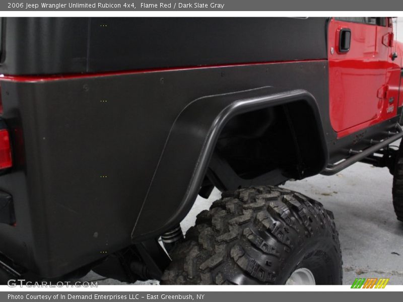 Flame Red / Dark Slate Gray 2006 Jeep Wrangler Unlimited Rubicon 4x4