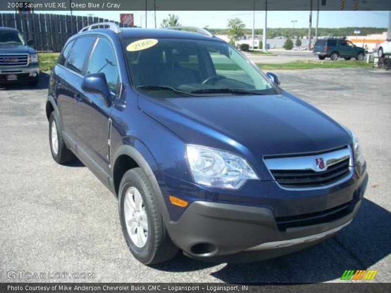 Deep Blue / Gray 2008 Saturn VUE XE