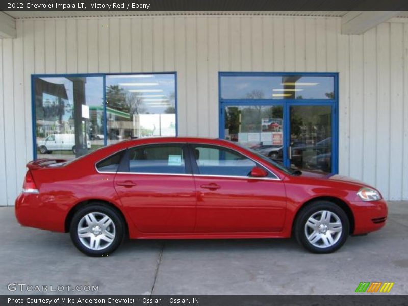 Victory Red / Ebony 2012 Chevrolet Impala LT