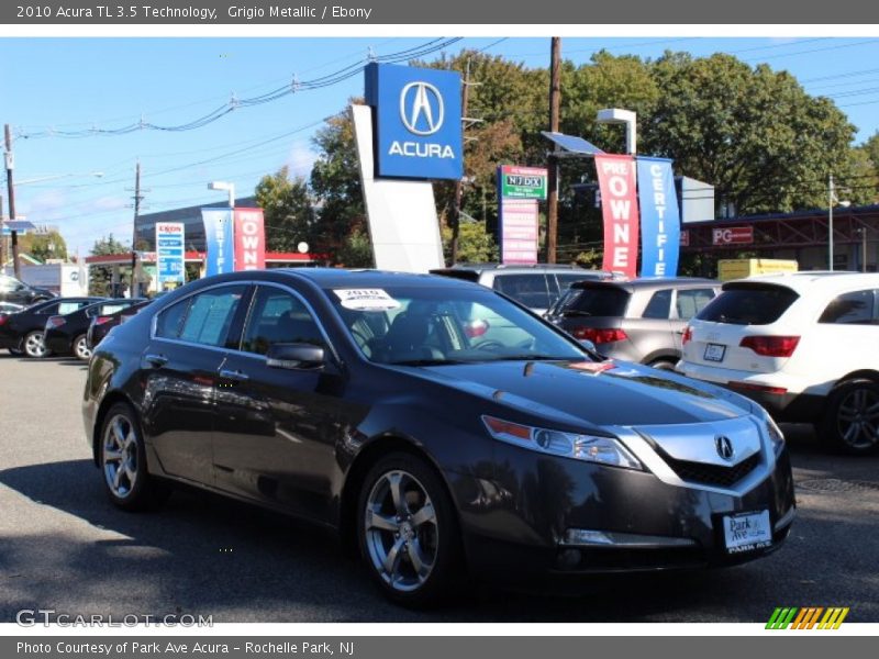Grigio Metallic / Ebony 2010 Acura TL 3.5 Technology