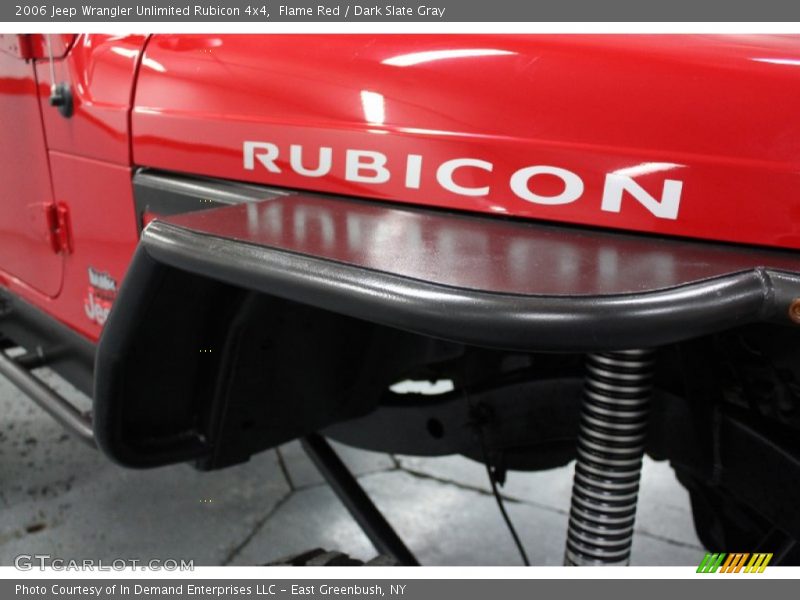 Flame Red / Dark Slate Gray 2006 Jeep Wrangler Unlimited Rubicon 4x4