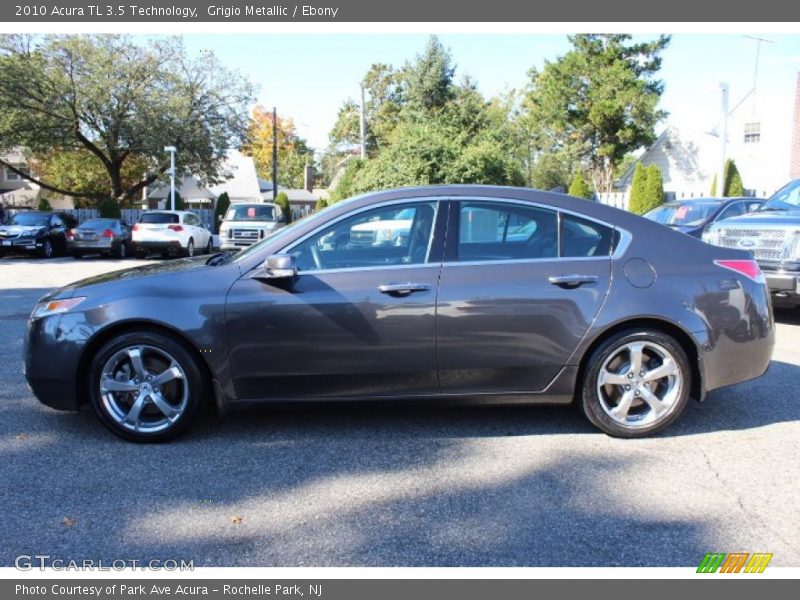 Grigio Metallic / Ebony 2010 Acura TL 3.5 Technology