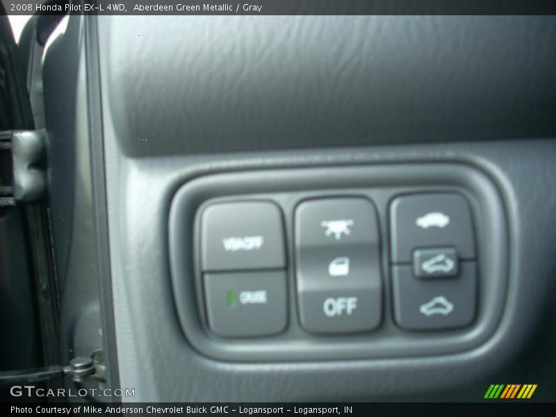 Aberdeen Green Metallic / Gray 2008 Honda Pilot EX-L 4WD