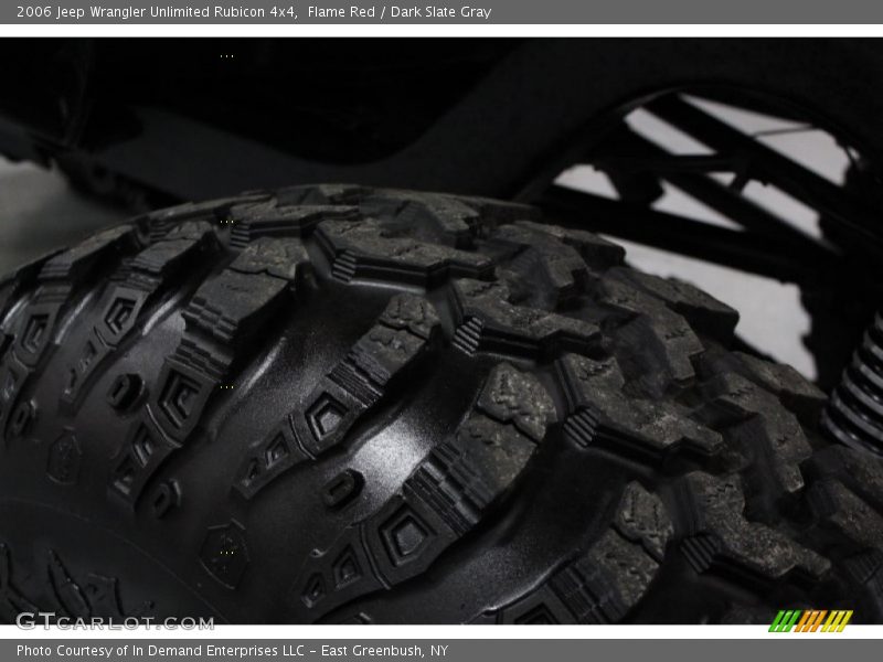 Flame Red / Dark Slate Gray 2006 Jeep Wrangler Unlimited Rubicon 4x4