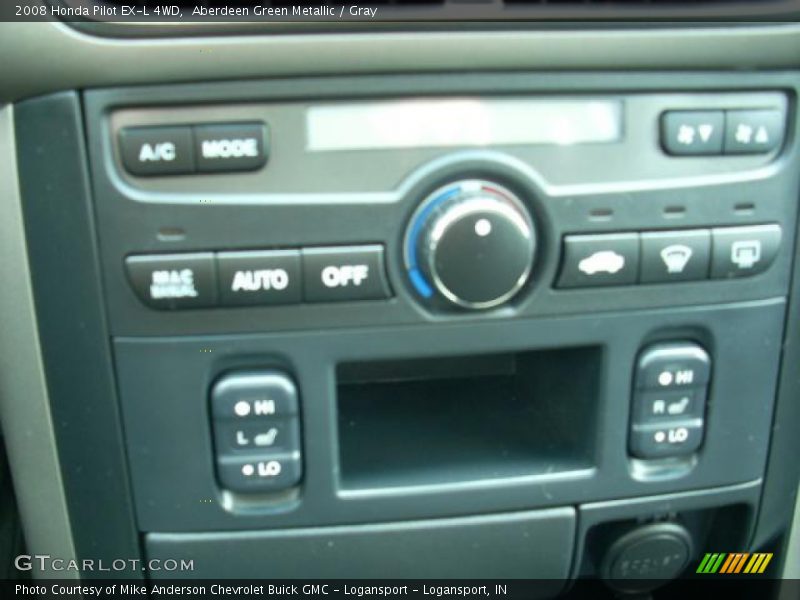 Aberdeen Green Metallic / Gray 2008 Honda Pilot EX-L 4WD