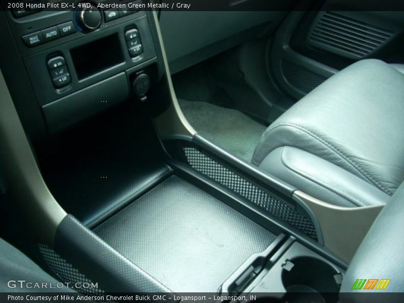 Aberdeen Green Metallic / Gray 2008 Honda Pilot EX-L 4WD