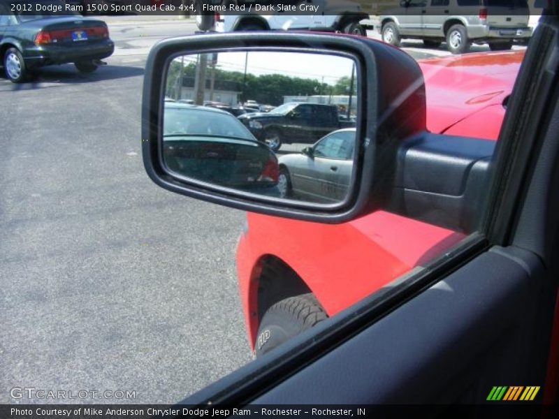 Flame Red / Dark Slate Gray 2012 Dodge Ram 1500 Sport Quad Cab 4x4