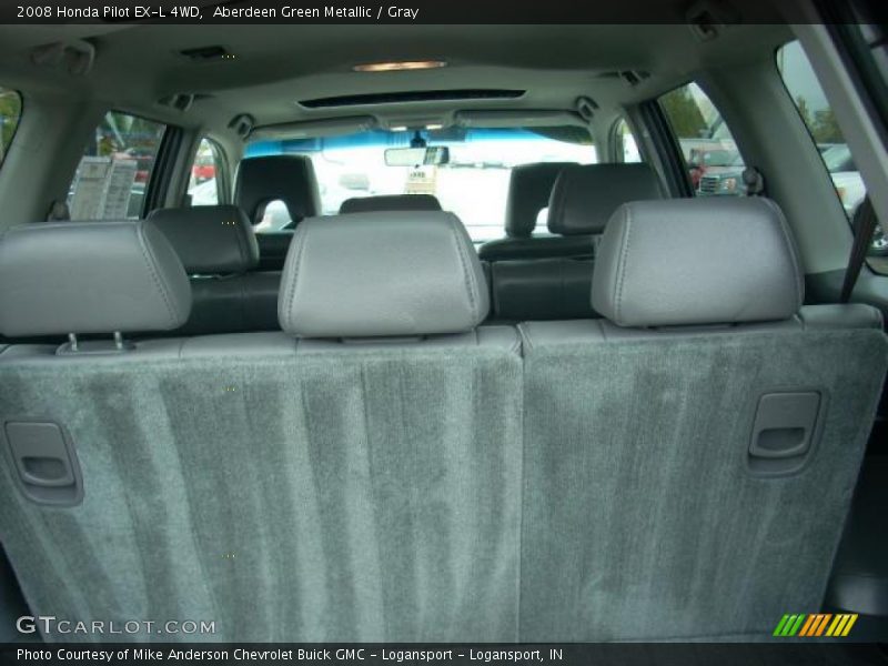 Aberdeen Green Metallic / Gray 2008 Honda Pilot EX-L 4WD