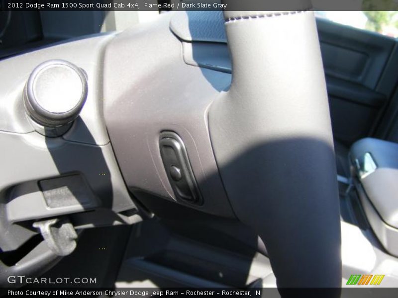Flame Red / Dark Slate Gray 2012 Dodge Ram 1500 Sport Quad Cab 4x4