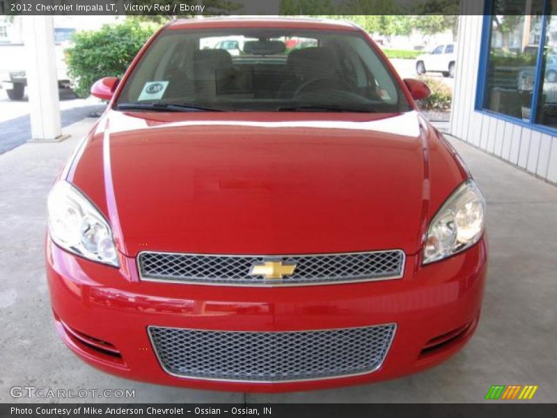 Victory Red / Ebony 2012 Chevrolet Impala LT