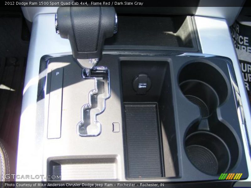 Flame Red / Dark Slate Gray 2012 Dodge Ram 1500 Sport Quad Cab 4x4