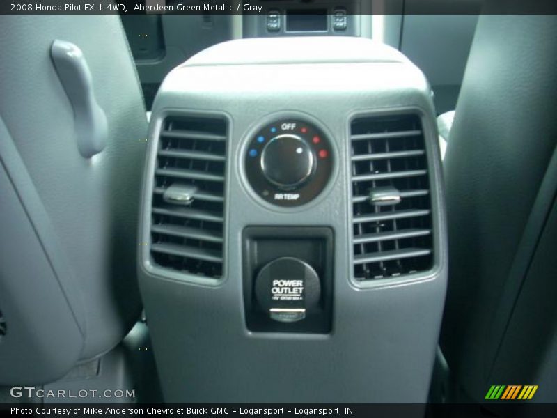 Aberdeen Green Metallic / Gray 2008 Honda Pilot EX-L 4WD
