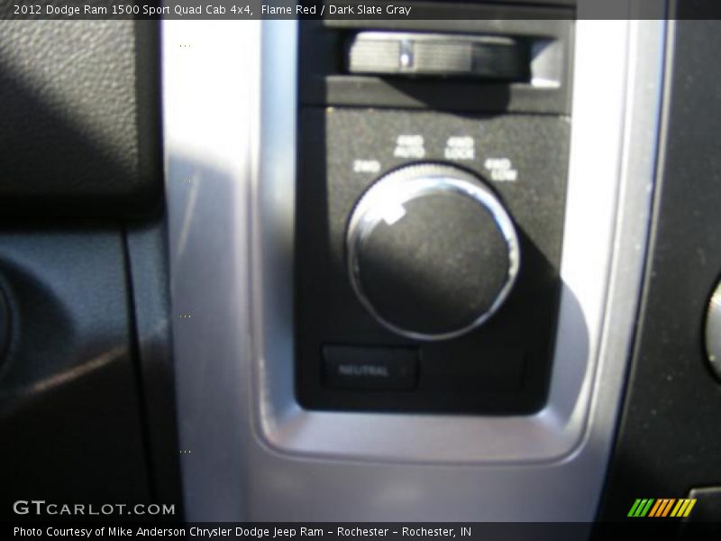 Flame Red / Dark Slate Gray 2012 Dodge Ram 1500 Sport Quad Cab 4x4