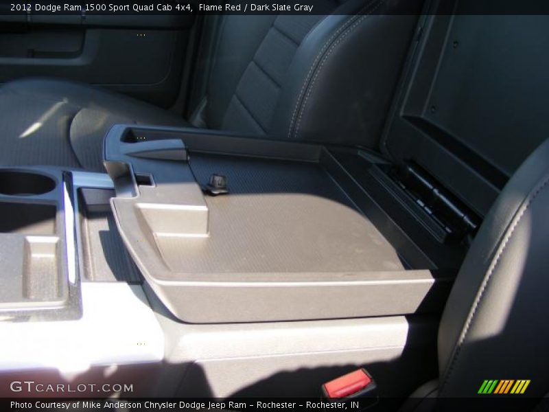 Flame Red / Dark Slate Gray 2012 Dodge Ram 1500 Sport Quad Cab 4x4